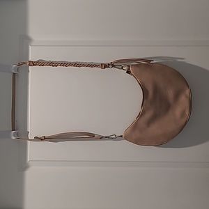 Anthropologie Urban Orginal Blush Half Moon Crossbody